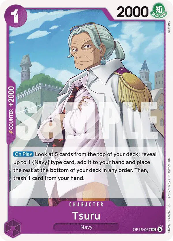 Tsuru OP16-067 · Normal (The Time of Battle)