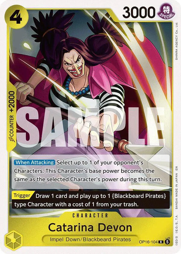 Catarina Devon OP16-104 (The Time of Battle)