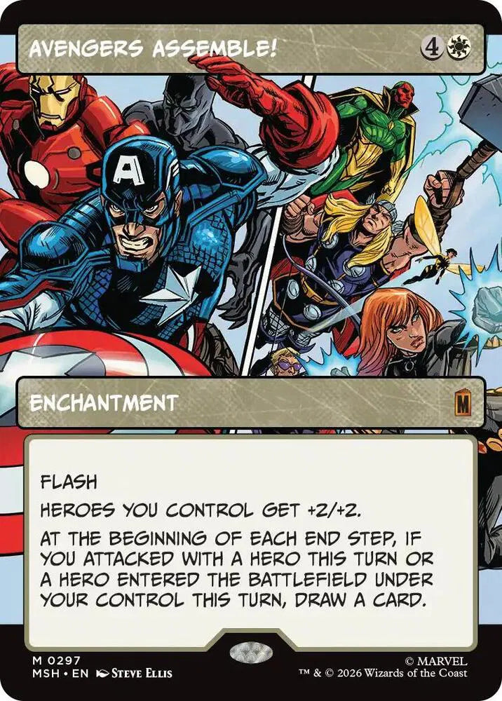 Avengers Assemble! (Borderless) (0297) · Normal (Marvel Super Heroes)