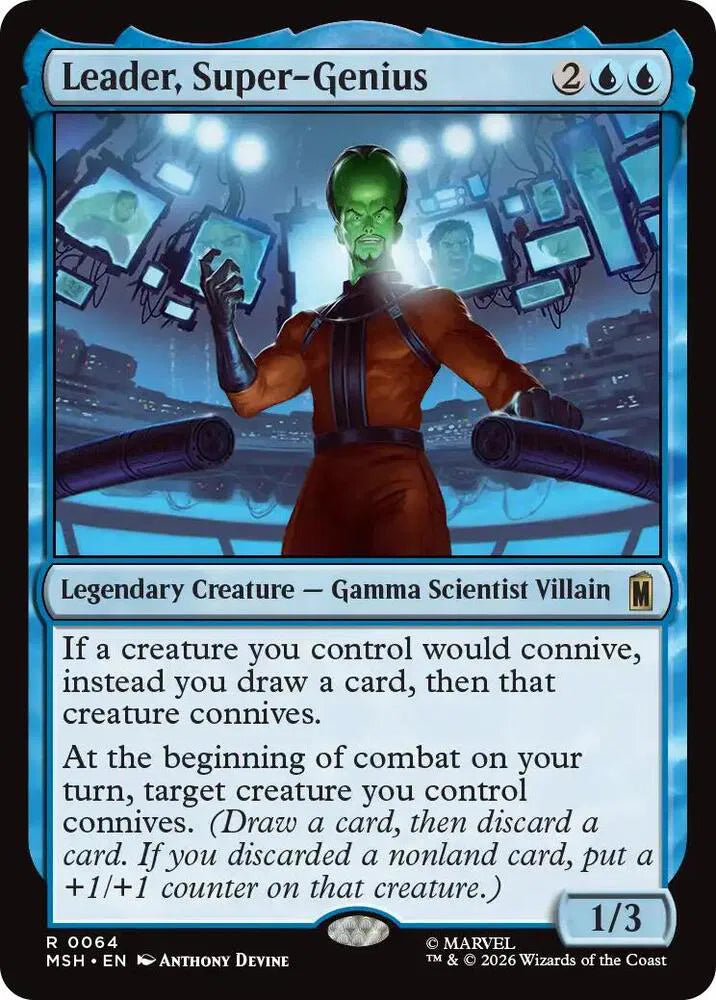 Leader, Super-Genius 64 · Foil (Marvel Super Heroes)