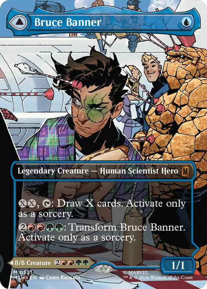 Bruce Banner(Borderless) (0331) · Normal (Marvel Super Heroes)