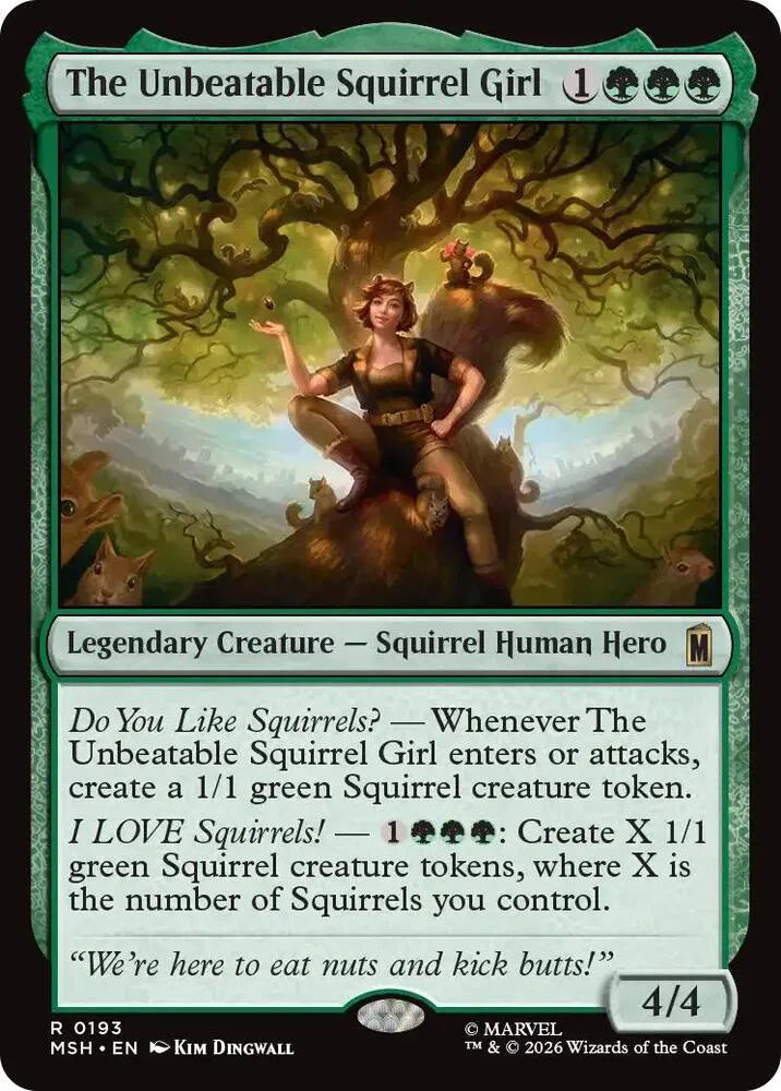 The Unbeatable Squirrel Girl 193 · Foil (Marvel Super Heroes)