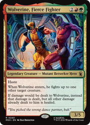 Wolverine, Fierce Fighter 240 · Foil (Marvel Super Heroes)