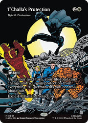 T'Challa's Protection - Teferi's Protection (Borderless) 51 · Normal (Marvel Eternal-Legal)