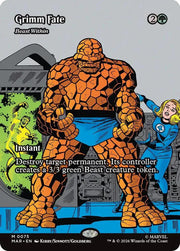 Grimm Fate - Beast Within (Borderless) 75 · Normal (Marvel Eternal-Legal)