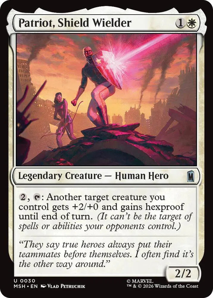 Patriot, Shield Wielder 30 · Normal (Marvel Super Heroes)