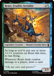 Beast, Erudite Aerialist 206 · Foil (Marvel Super Heroes)