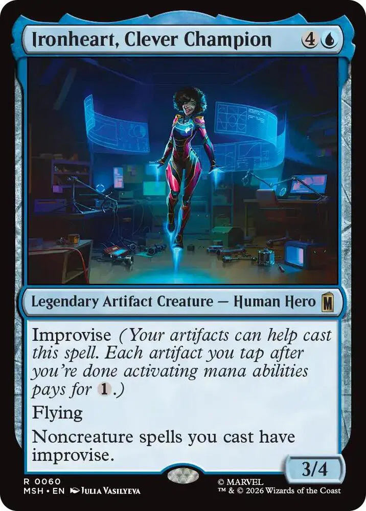 Ironheart, Clever Champion 60 · Foil (Marvel Super Heroes)