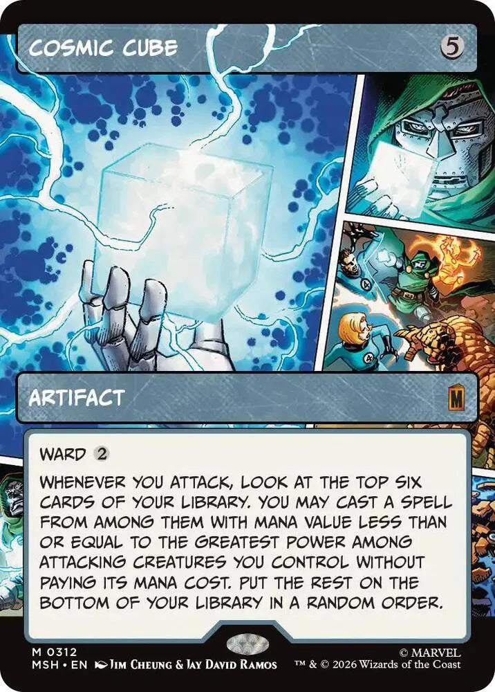 Cosmic Cube (Borderless) (0312) · Normal (Marvel Super Heroes)