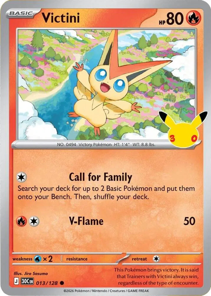 Victini 013/128 (30th Celebration)