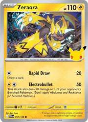 Zeraora 057/128 (30th Celebration)