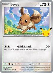 Eevee 117/128 (30th Celebration)