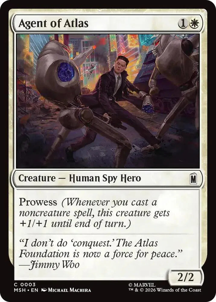 Agent of Atlas 3 · Foil (Marvel Super Heroes)