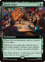 Heroic Feast (Extended Art) 414 · Foil (Marvel Super Heroes)