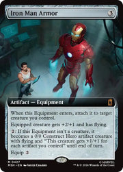 MTG: Iron Man Armor (Extended Art) (Foil)