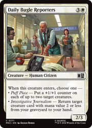 Daily Bugle Reporters 771 · Foil (Commander: Marvel Super Heroes)