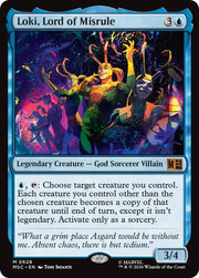 Loki, Lord of Misrule 628 · Foil (Commander: Marvel Super Heroes)