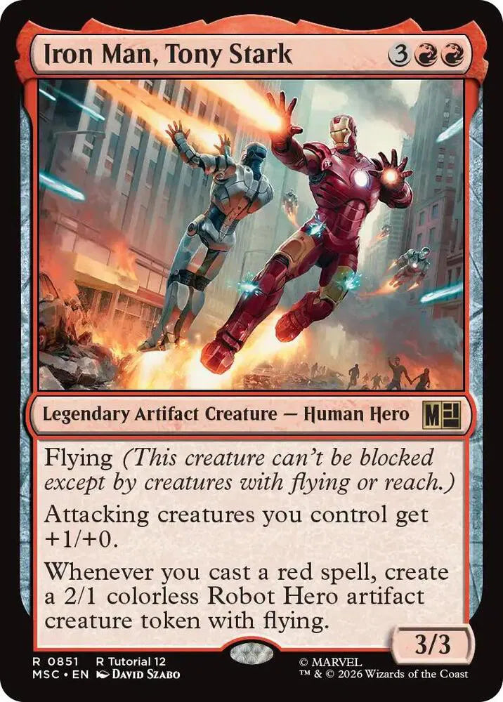 Iron Man, Tony Stark 851 (Commander: Marvel Super Heroes)