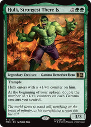 Hulk, Strongest There Is 724 · Foil (Commander: Marvel Super Heroes)