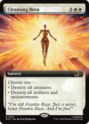 Cleansing Nova (Extended Art) 297 (Commander: Marvel Super Heroes)