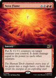 Nova Flame (Extended Art) 368 (Commander: Marvel Super Heroes)