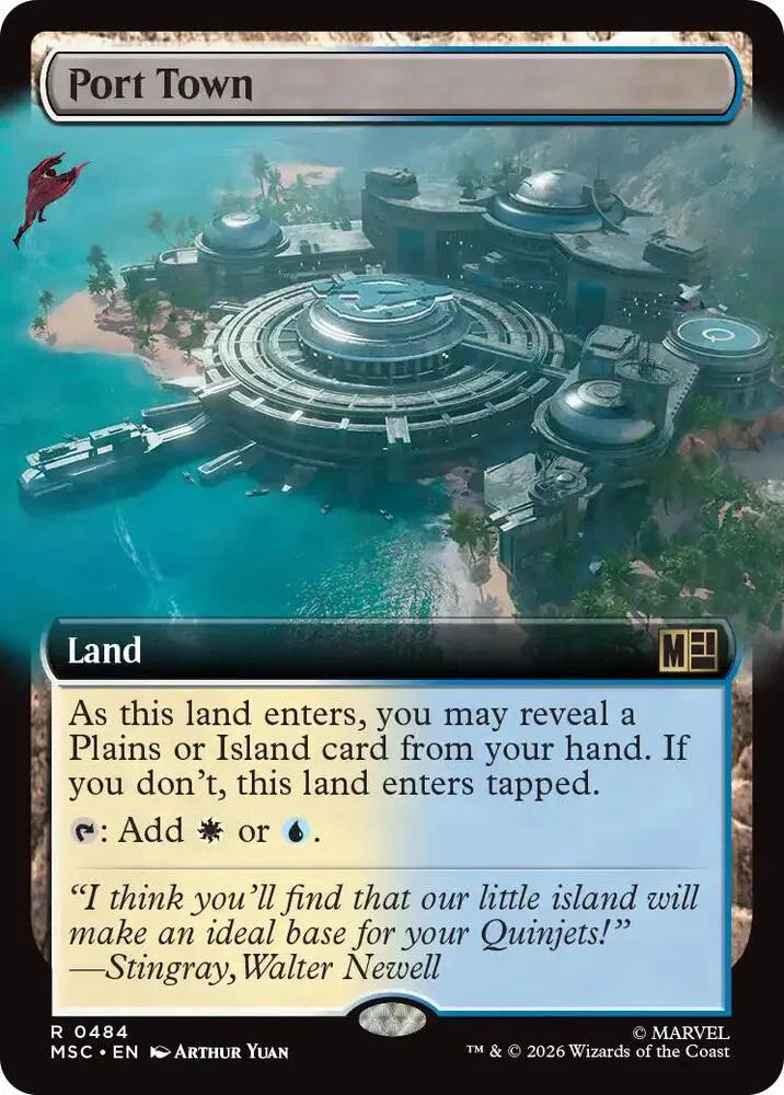 Port Town (Extended Art) 484 (Commander: Marvel Super Heroes)