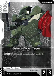 Graze Duel Type ST10-009 · Normal (Starter Deck 10: Generation Pulse)