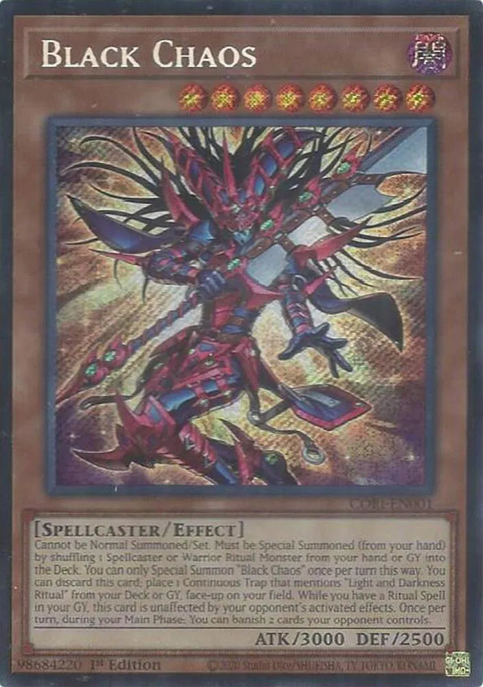 Black Chaos CORI-EN001 · 1st Edition (Chaos Origins)