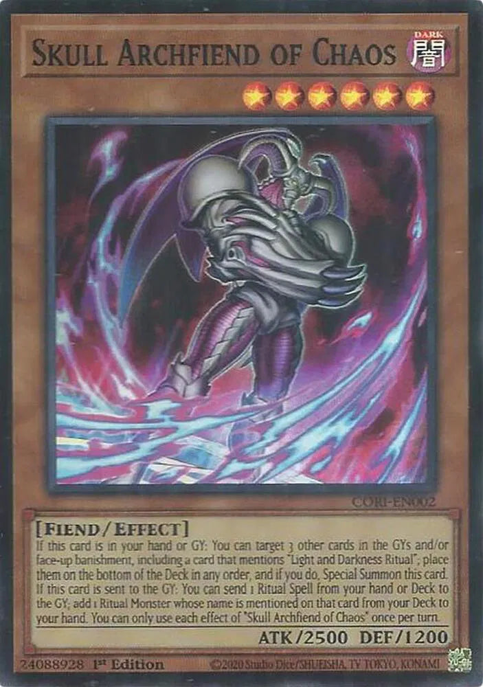 Skull Archfiend of Chaos CORI-EN002 (Chaos Origins)