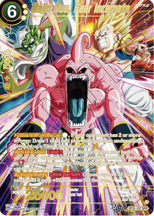Dragonball Masters - Majin Buu, Fear Incarnate (SPR)