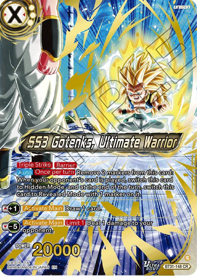 SS3 Gotenks, Ultimate Warrior (CR)