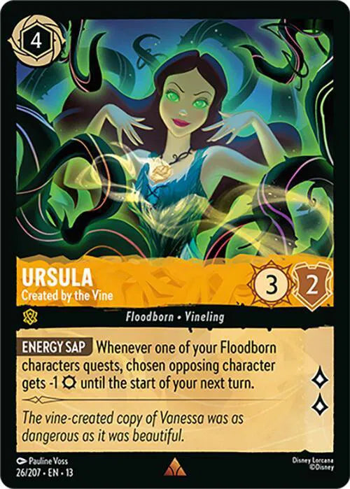 Ursula - Created by the Vine 26/207 · Normal (Attack of the Vine!)