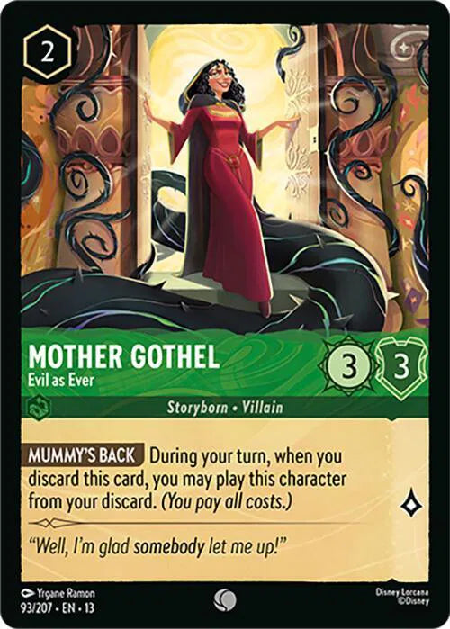 Mother Gothel - Evil as Ever 93/207 · Normal (Attack of the Vine!)