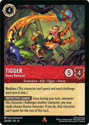 Tigger - Hunny Barbarian 126/207 · Normal (Attack of the Vine!)