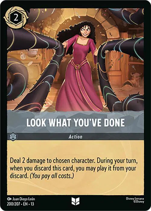 Look What You've Done 200/207 · Cold Foil (Attack of the Vine!)