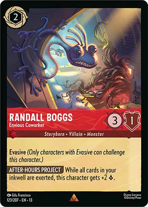 Randall Boggs - Envious Coworker 123/207 · Normal (Attack of the Vine!)
