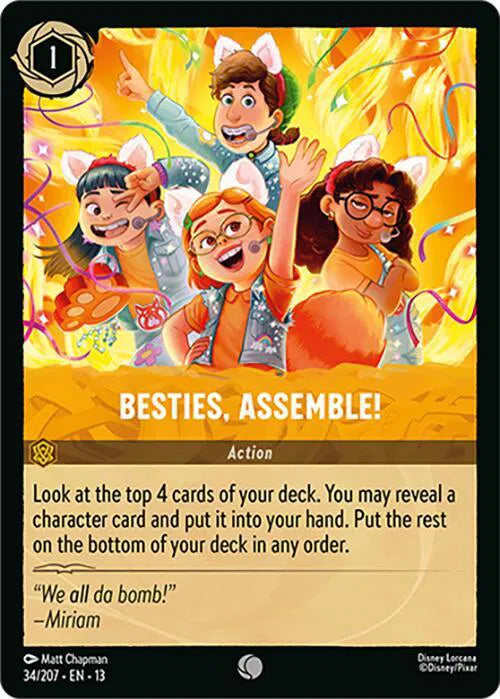 Besties, Assemble! 34/207 · Normal (Attack of the Vine!)