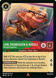 Carl Fredricksen & Russell - Intrepid Explorers 98/207 · Normal (Attack of the Vine!)