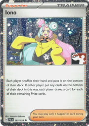 Iono - 185/193 (Cosmos Holo) (Prize Pack Series One)