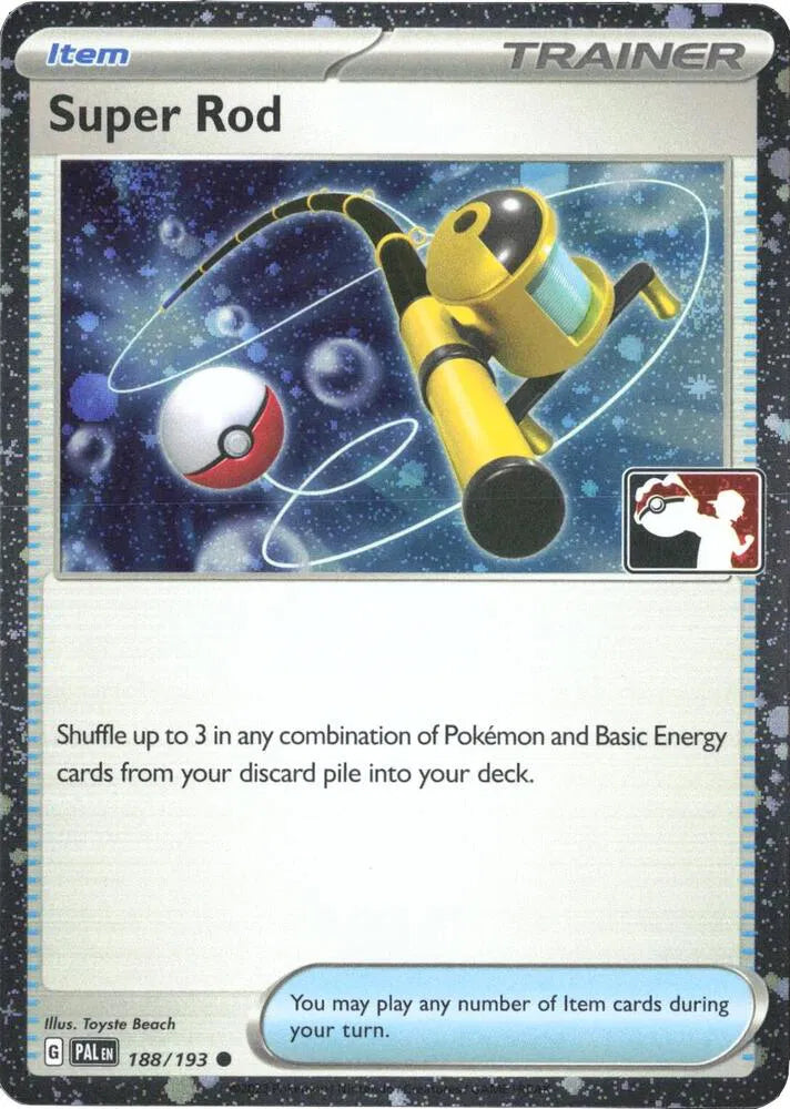 Super Rod - 188/193 (Cosmos Holo) (Prize Pack Series One)