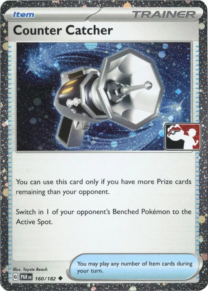 Counter Catcher - 160/182 (Cosmos Holo) (Prize Pack Series One)