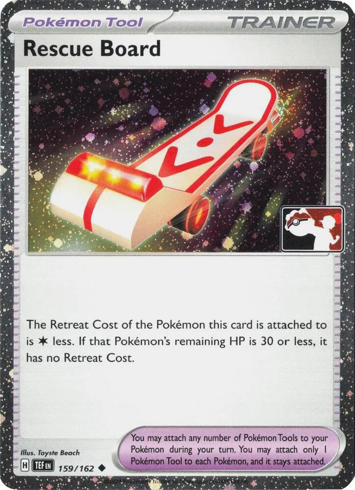 Rescue Board - 159/162 (Cosmos Holo) (Prize Pack Series One)