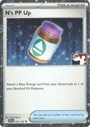 N's PP Up - 153/159 (Cosmos Holo) (Prize Pack Series One)
