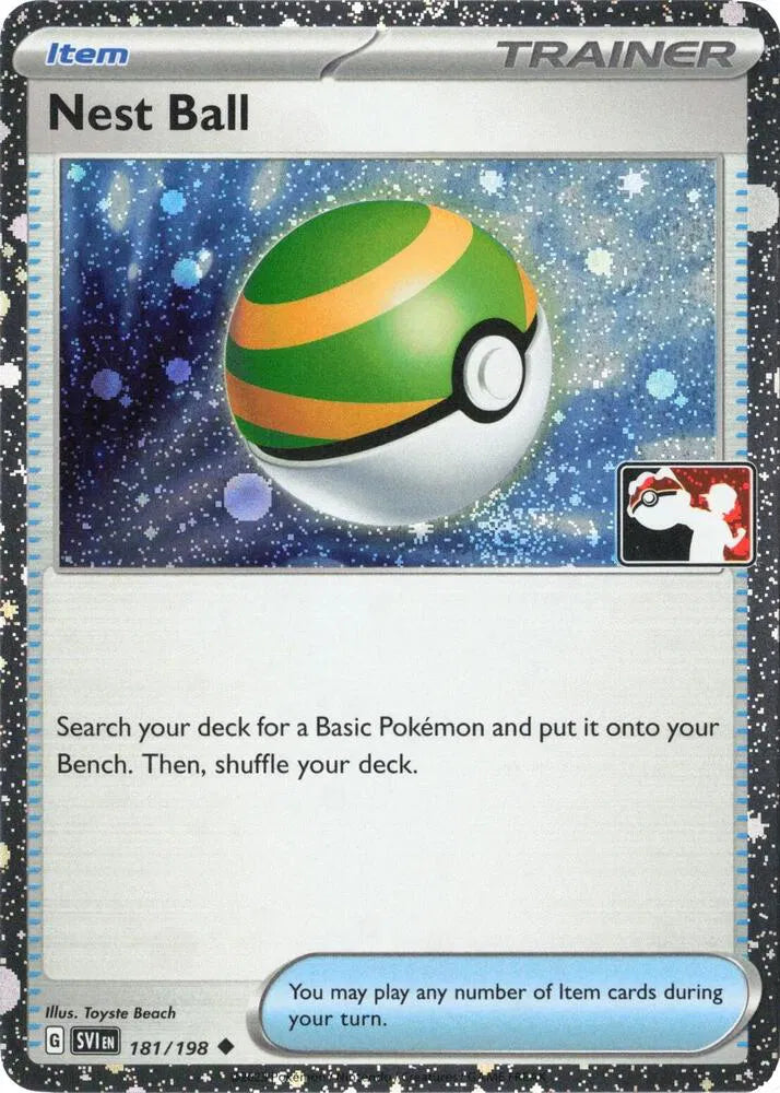 Nest Ball - 181/198 (Cosmos Holo) (Prize Pack Series One)