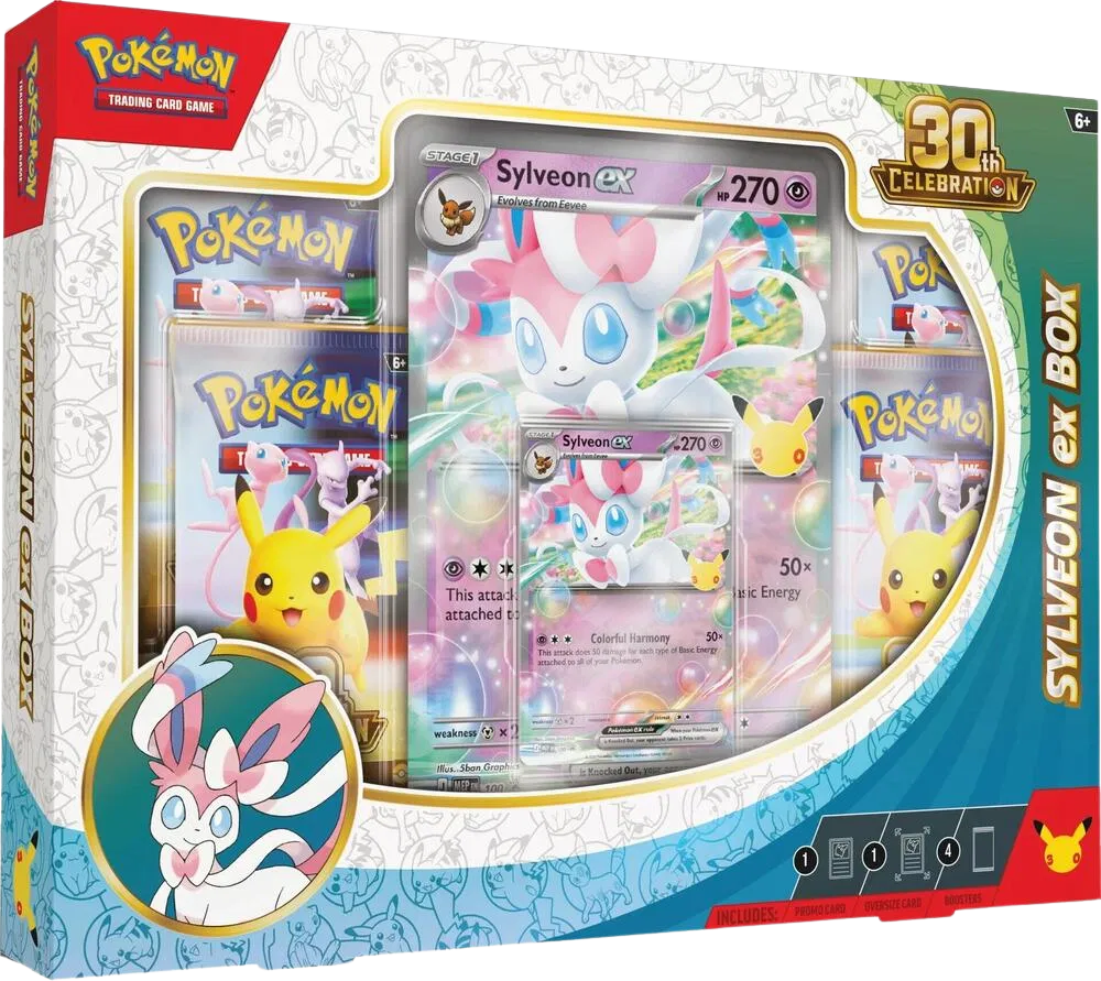30th Celebration Sylveon/Greninja ex Box