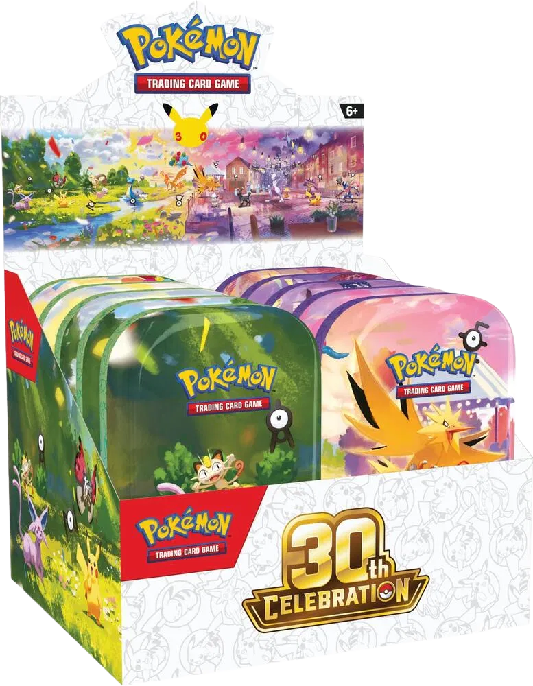 30th Celebration Mini Tin Display Case
