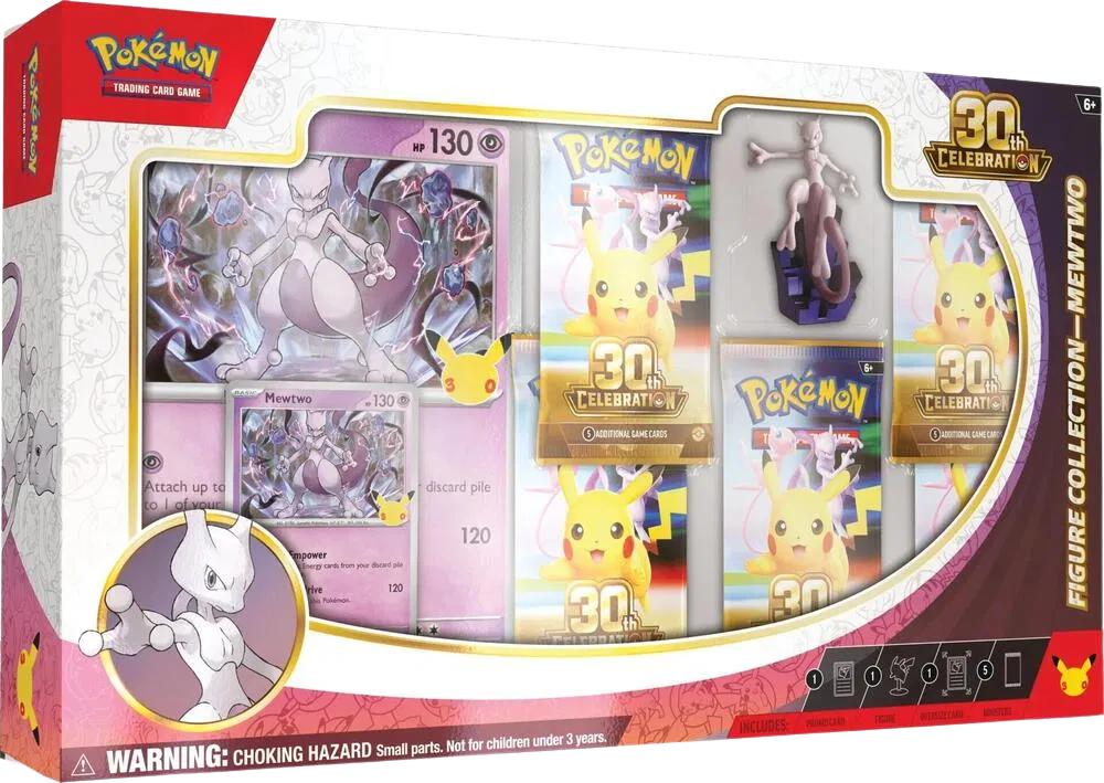 [Pre-Order] 30th Celebration Figure Collection [Mewtwo] · Collection Box