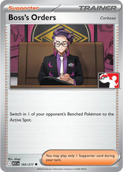 Boss's Orders [Corbeau] - 183/217 (Prize Pack Series One)