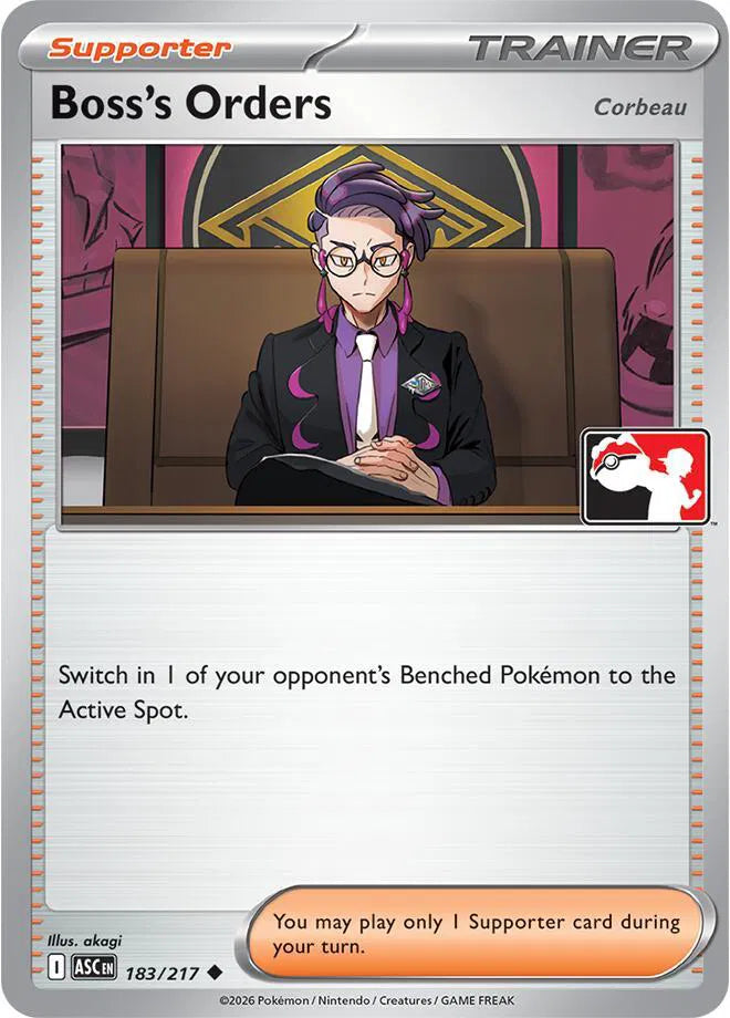 Boss's Orders [Corbeau] - 183/217 (Prize Pack Series One)