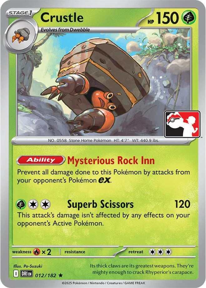 Crustle - 012/182 (Prize Pack Series One)